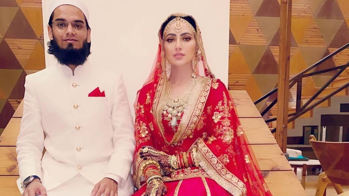 Sana Khan ties the knot with Gujarat-based cleric Mufti Anas
