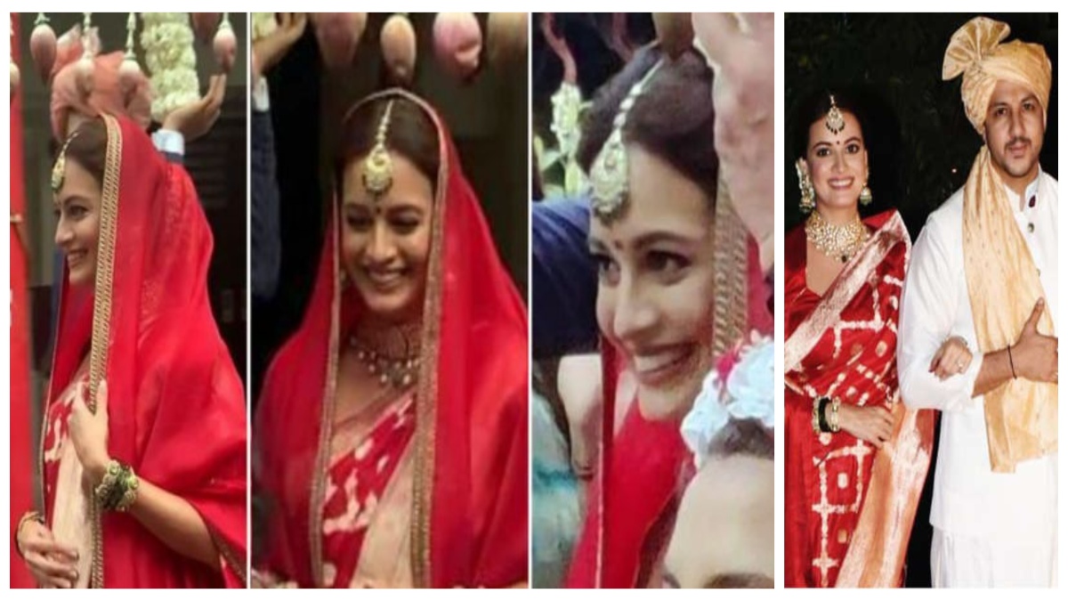 DIA MIRZA TIES THE KNOT WITH VAIBHAV REKHI IN MUMBAI