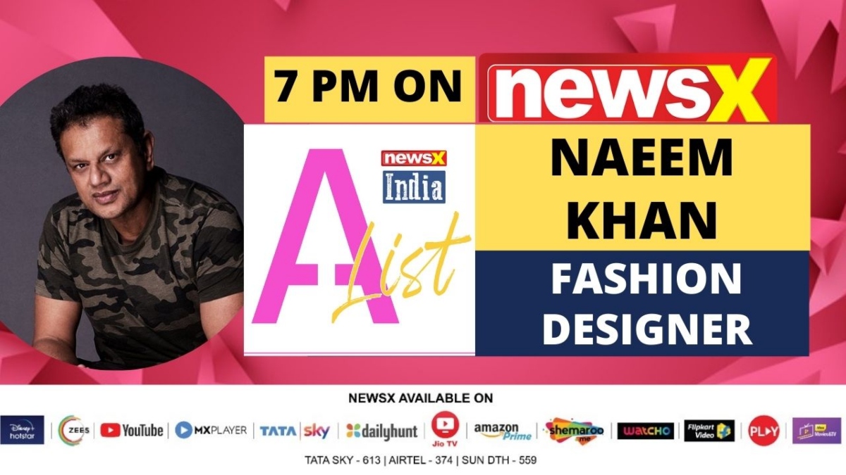 India is poised to become one of the biggest fashion countries in the world: Naeem Khan, Fashion Designer