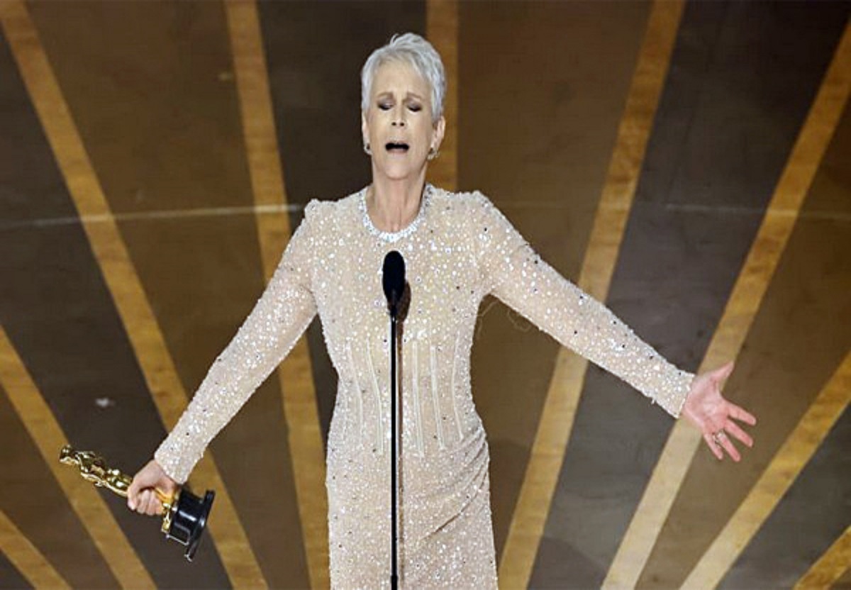 Jamie Lee Curtis wins the Oscar for ‘Best Supporting Actress’ at the 95th Academy Awards