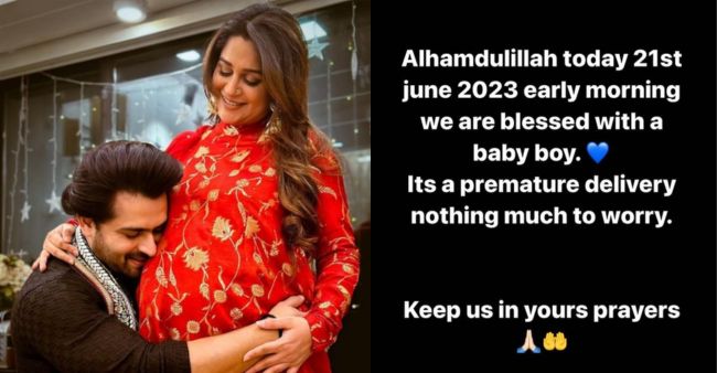 Dipika Kakar And Shoaib Ibrahim Welcome Baby Boy 