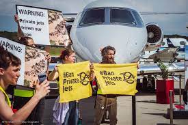 Climate activists in Spain go on protest against luxury by targeting jets, yachts