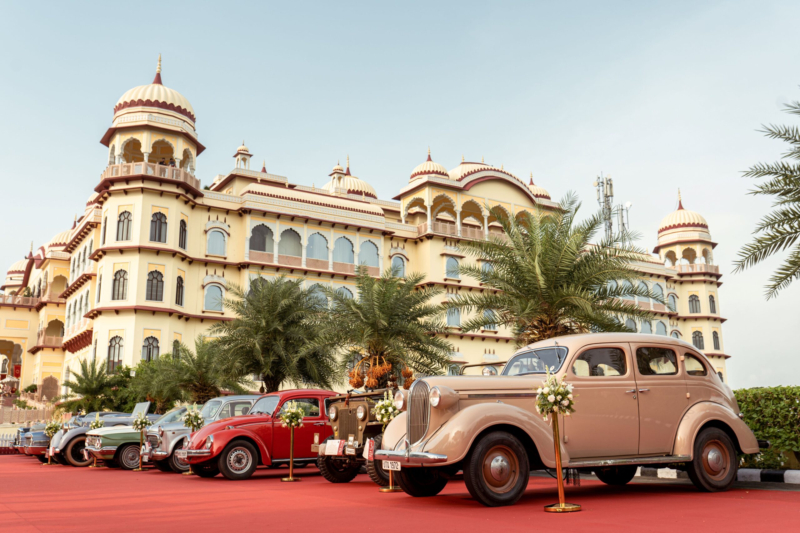Vintage Car Rally emits a lustre of Royalty