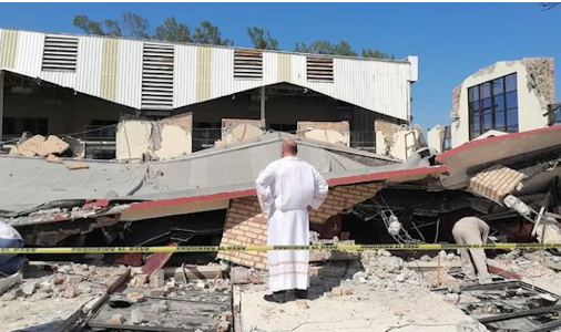 Tragedy strikes in North Mexico as church roof collapses, claiming nine lives