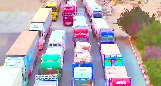200 aid trucks dispatched for Gaza on second day of operational pause