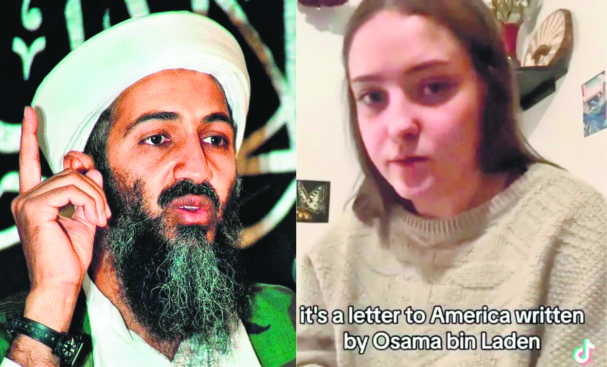 TikTok bans content on Osama bin Laden’s ‘Letter to America