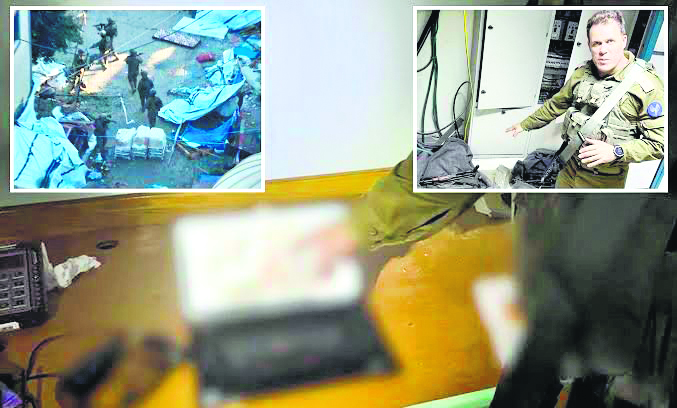 IDF finds laptop containing photos of Israeli hostages