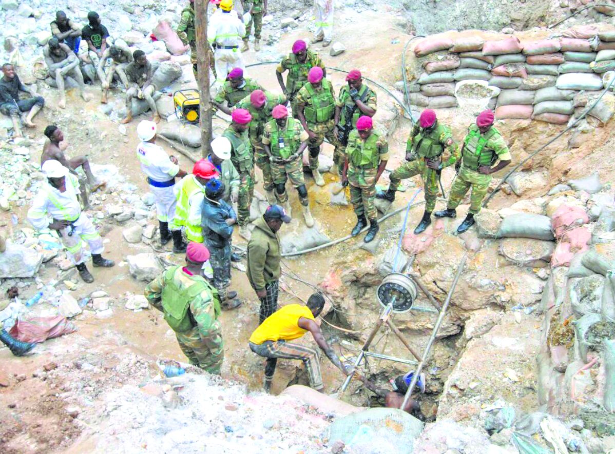 Rescuer brings hope in Zambia mine tragedy