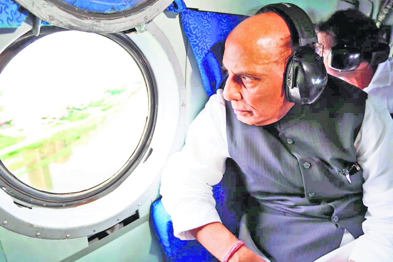 PM Modi distressed over cyclone mayhem: Rajnath Singh