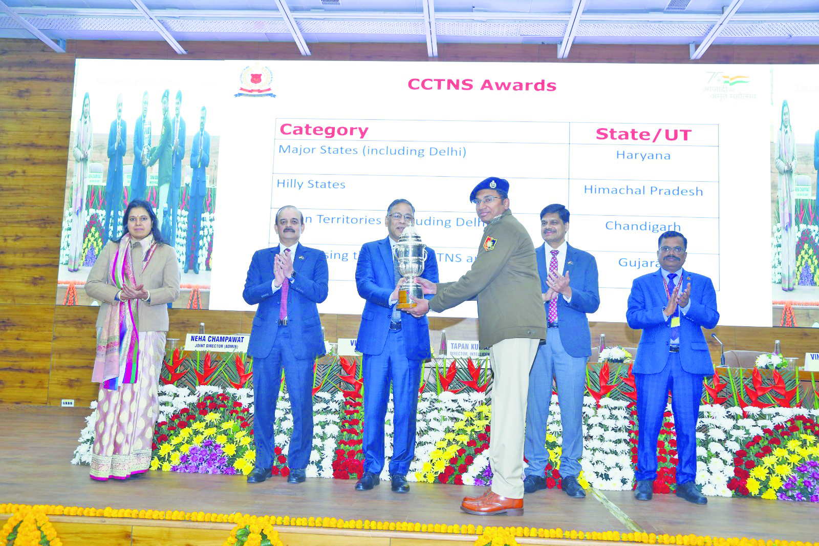 Chandigarh police clinches top honors at NCRB Conference