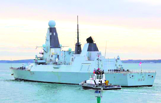 UK navy destroyer to join ’OPERATION KIPION’ to bolster forces in Gulf