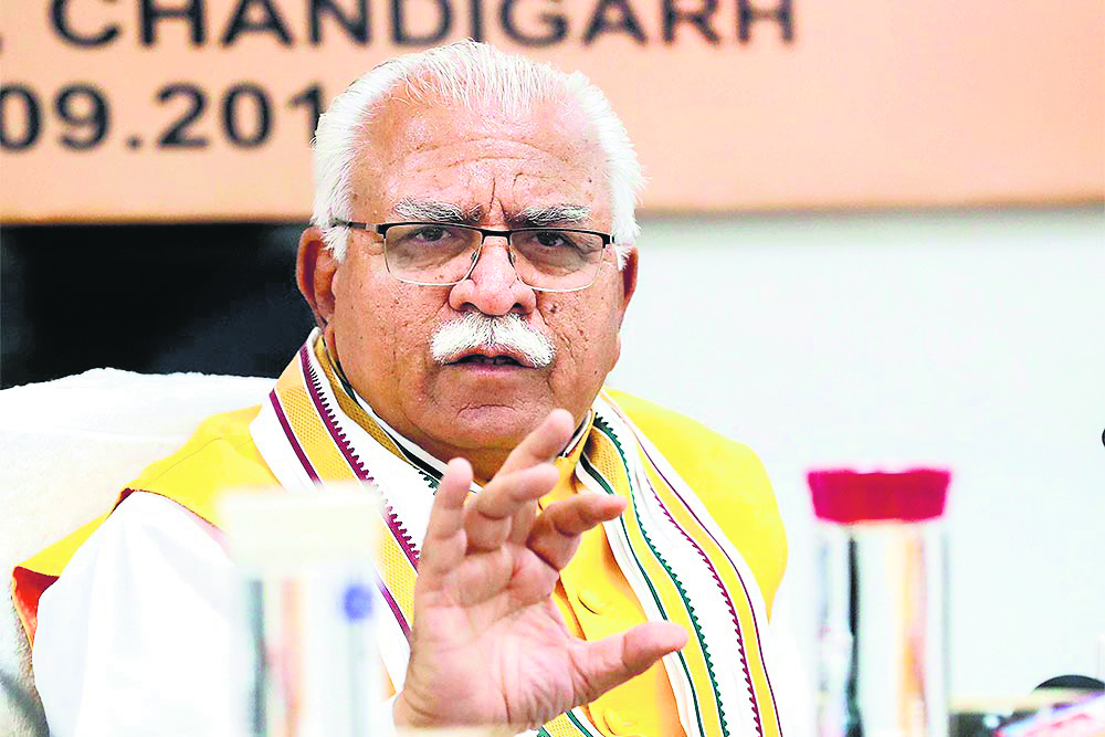 Cases of atrocities against SCs were not registered during Cong regime: Haryana CM