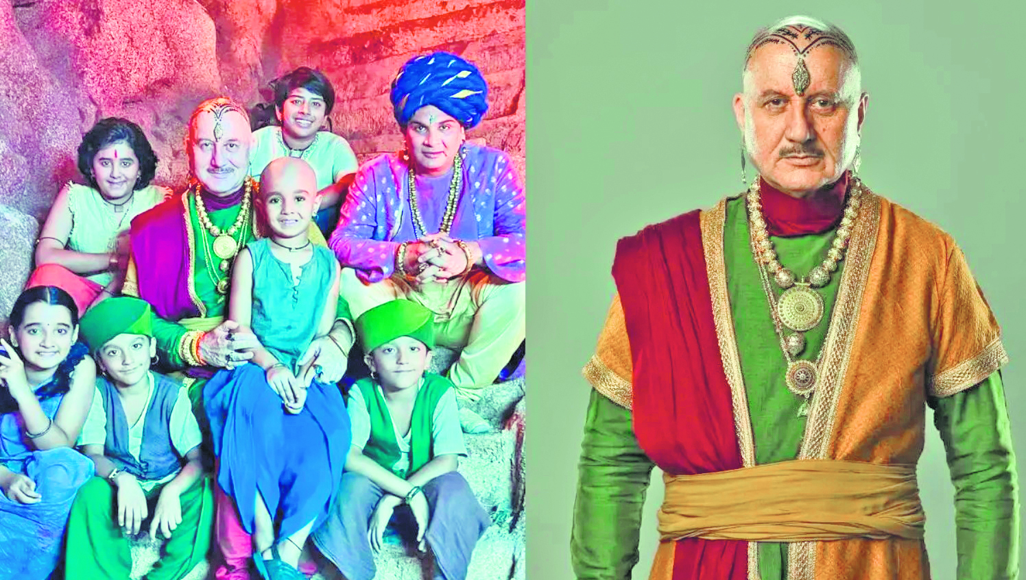 Anupam Kher finishes shooting for ‘Chhota Bheem’ live-action film