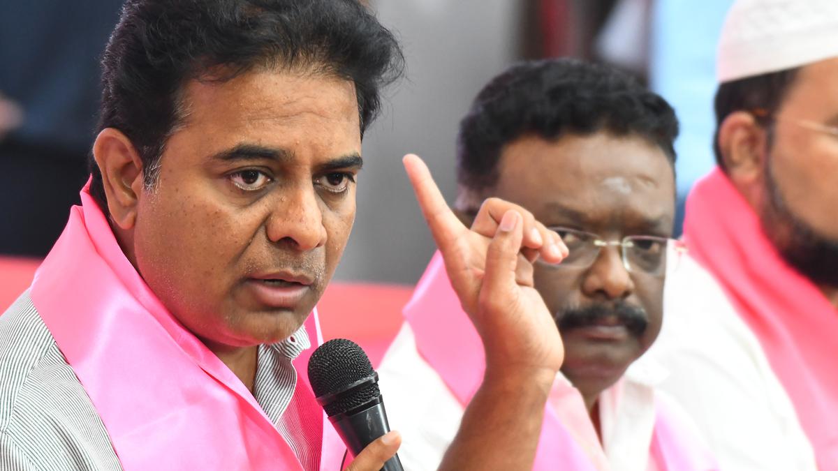 ‘Congress govt trying to escape from guarantees by showing debt’: KTR