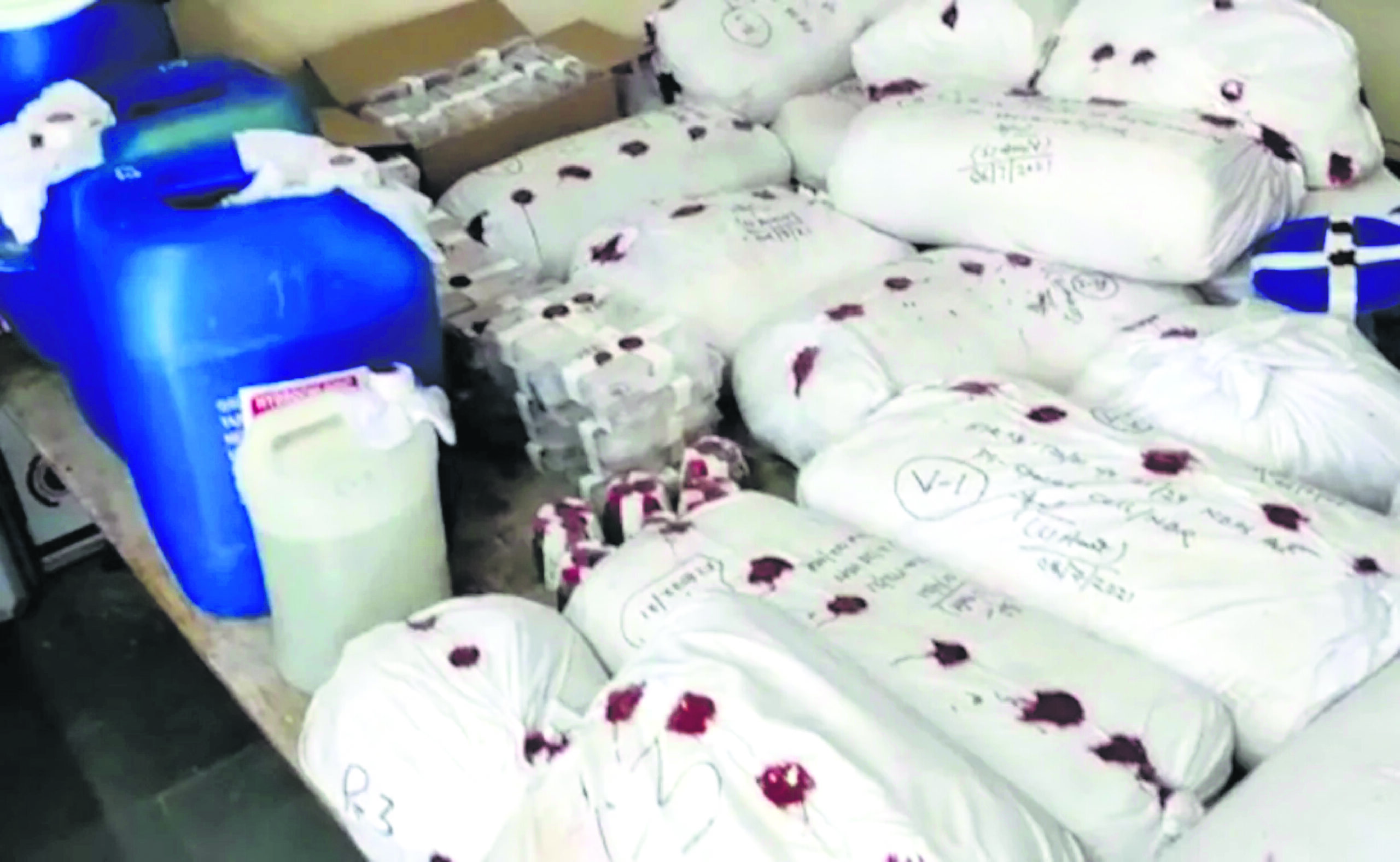 Heroin worth Rs Rs 350 CR seized from Gujarat port
