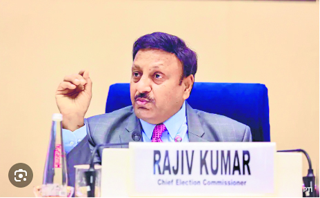 CEC Rajiv Kumar reaches Kashmir to review preparedness for Lok Sabha polls