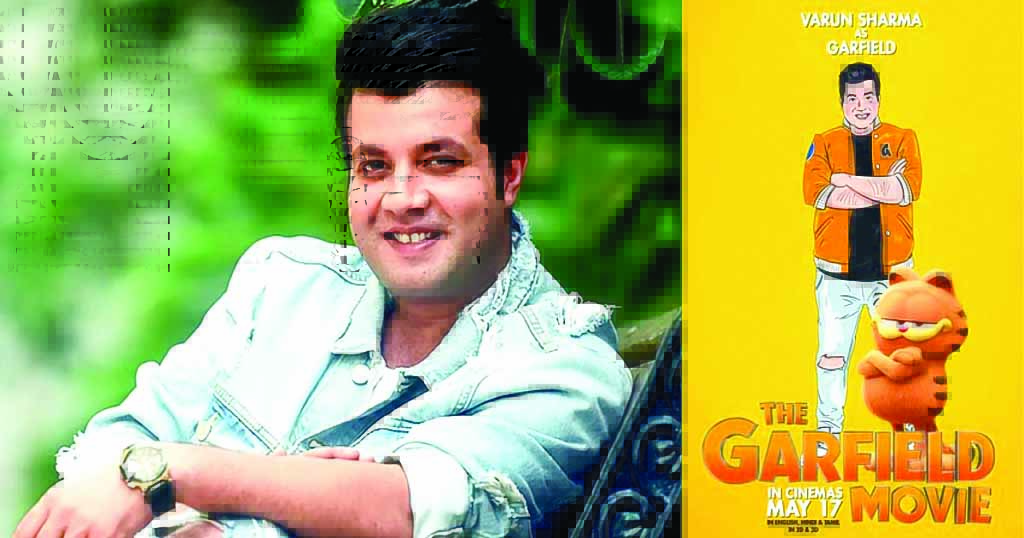 Varun Sharma gathers his friends to party the Garfield way!