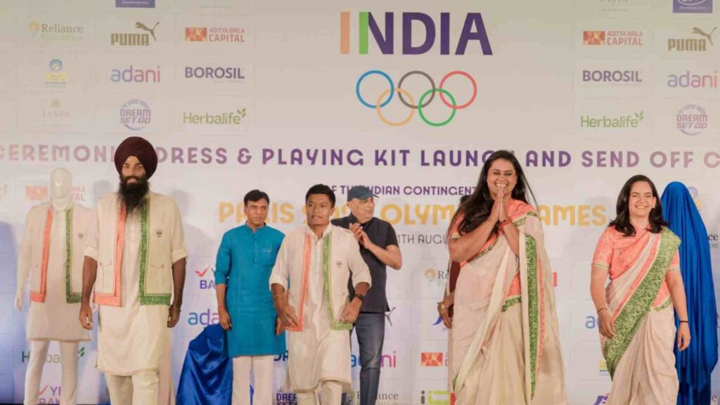 Tarun Tahiliani's Designs For Olymics Tarun Tahiliani's Designs For Olymics