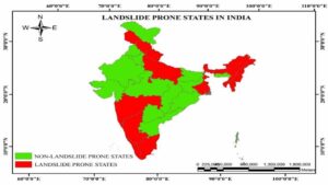 Landslide prone states in India as per-Geological Survey of India. Landslide prone states in India as per-Geological Survey of India.