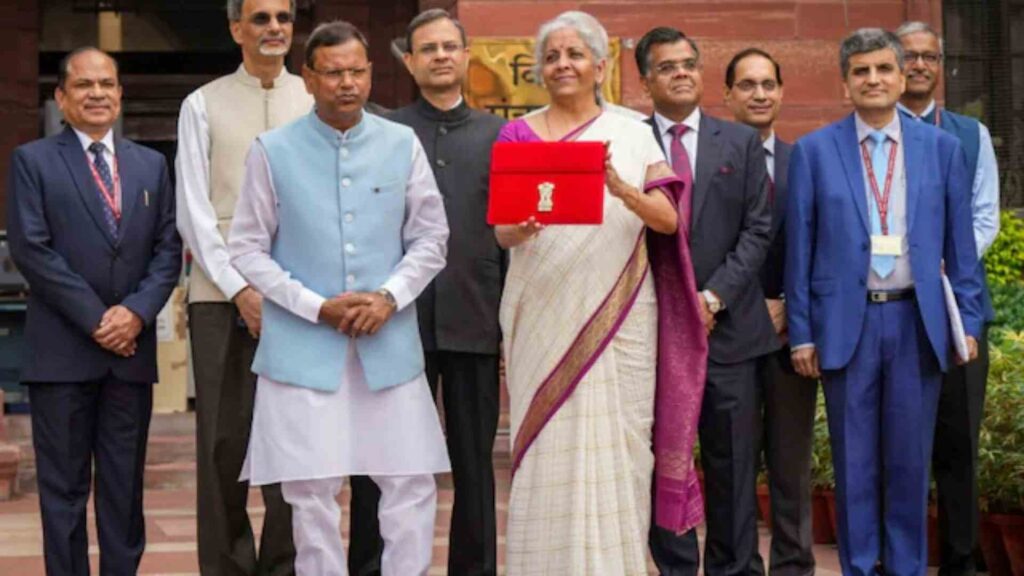 Nirmala Sitharaman on Budget Day 2024 Nirmala Sitharaman on Budget Day 2024