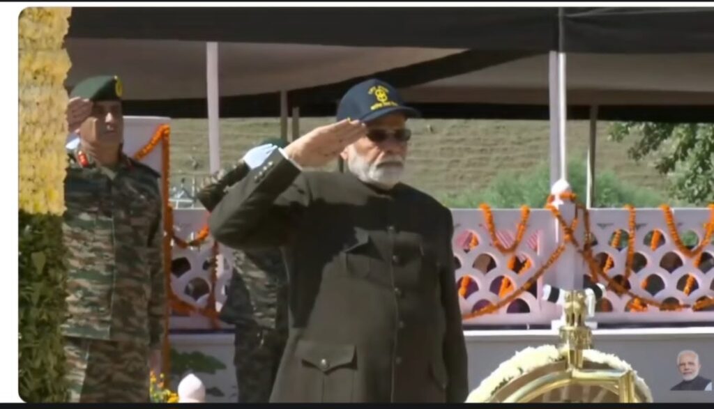 PM Modi Vows to Crush Terrorism and Ensure Peace in J&K on Kargil Vijay Diwas PM Modi Vows to Crush Terrorism and Ensure Peace in J&K on Kargil Vijay Diwas
