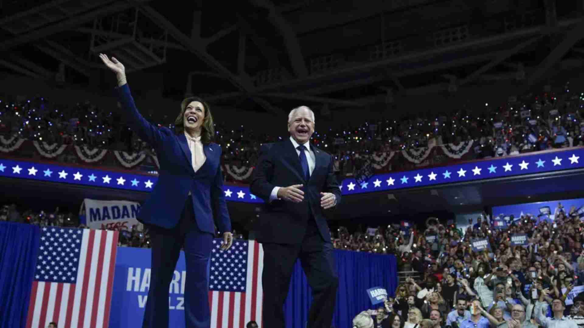 Kamala Harris’ Campaign Raises  mn Within 24 Hours Of Announcing Tim Walz As VP Pick