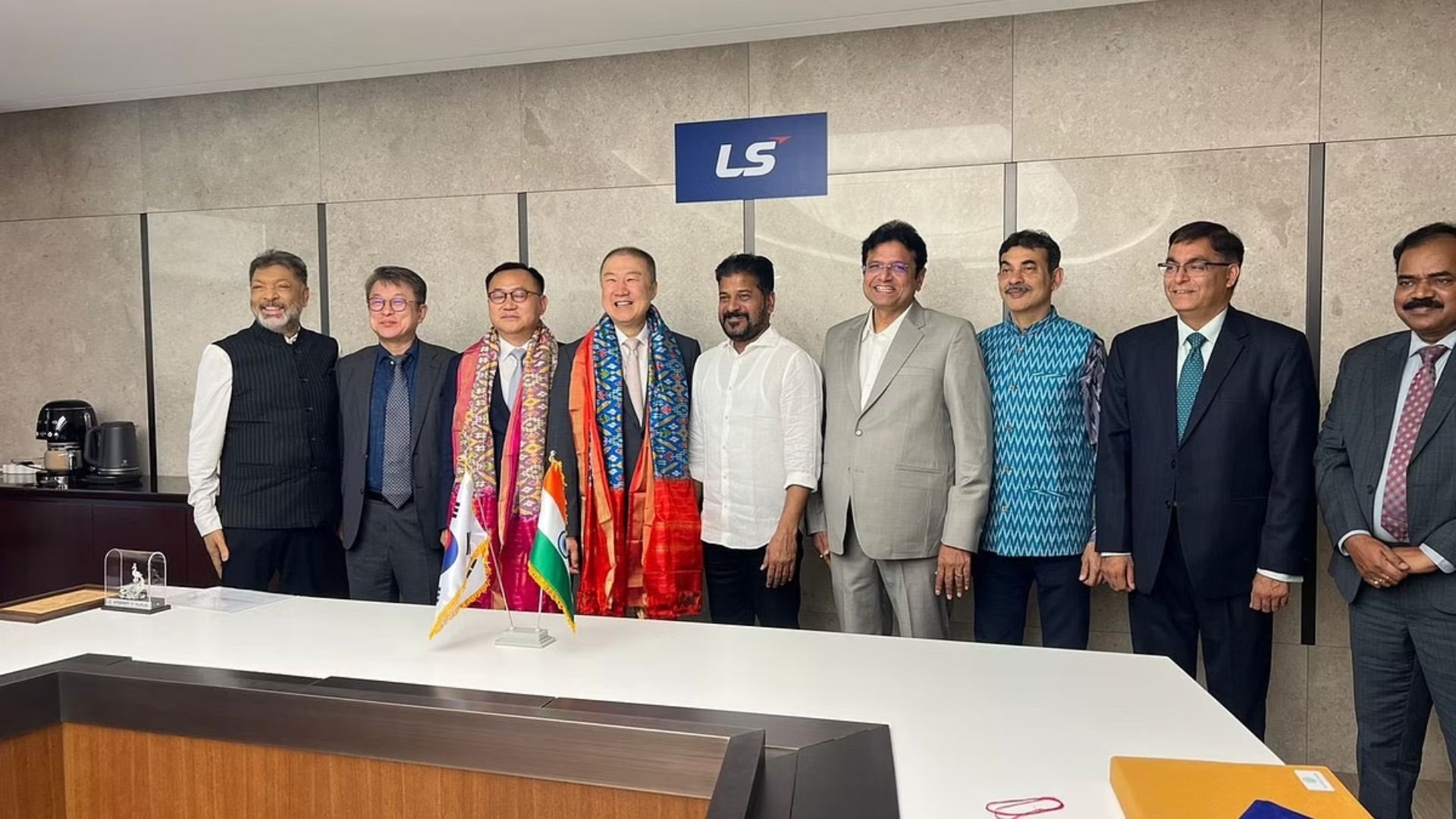 Telangana CM seeks investment from Hyundai officials in South Korea