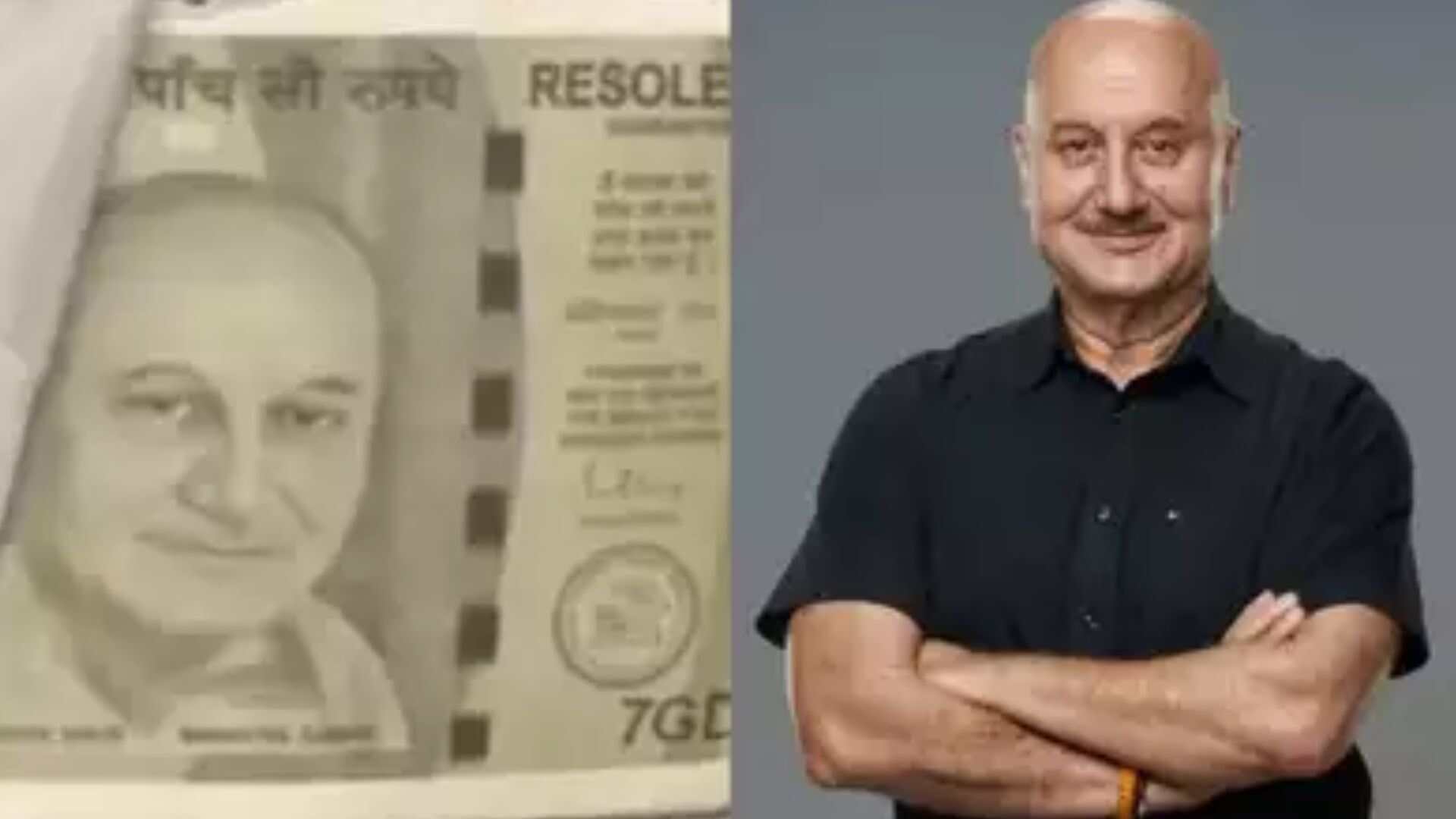 Anupam Kher’s Image Misused in Fake Currency Scam