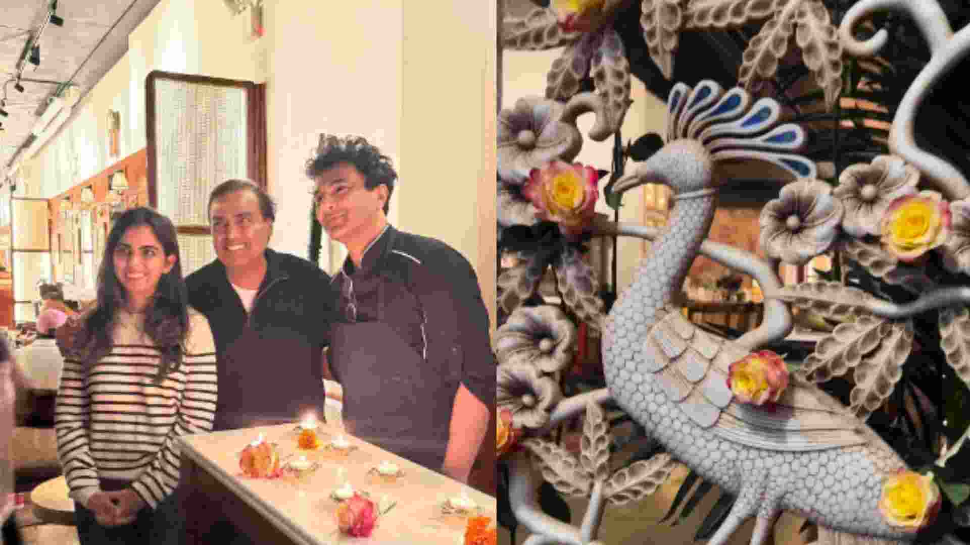 Mukesh and Isha Ambani Visit Vikas Khanna’s New York Restaurant : Watch