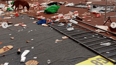 Diljit Dosanjh Fans Leave A Mess Behind: Stadium In Ruins, Athletes Outraged! | WATCH