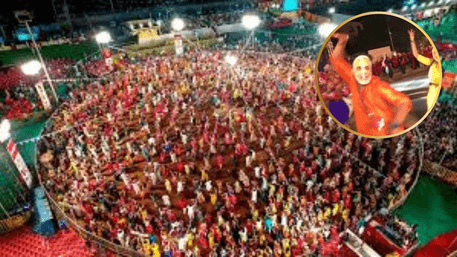 Garba Gone Political? Dancer Rocks Modi Mask In Jamnagar | WATCH VIDEO