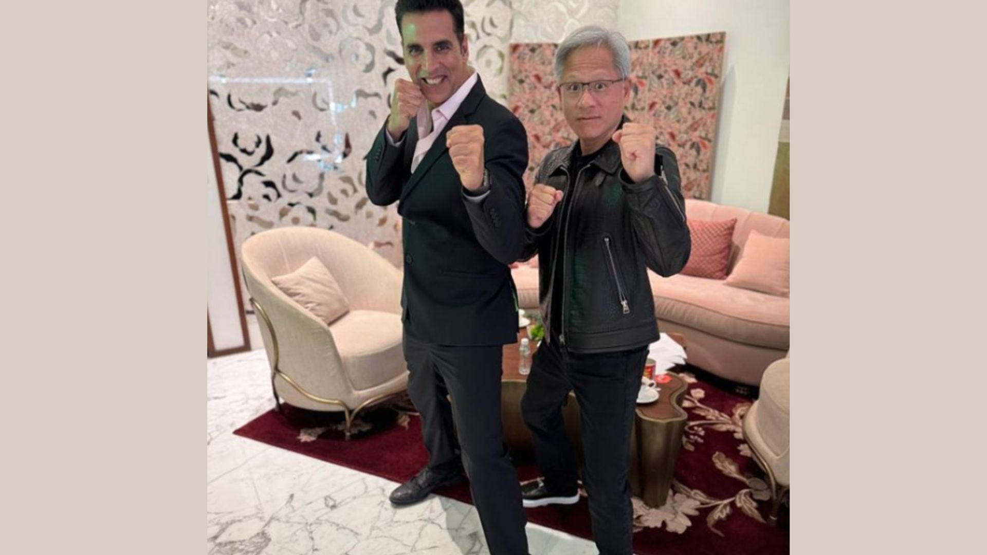 Akshay Kumar and Jensen Huang’s Epic Exchange