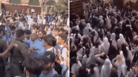 Lahore Protests: 28 Injured In Clash Over Alleged Rape In Punjab College | VIDEOS