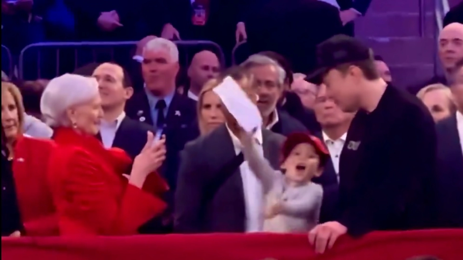 WATCH| Musk’s 4-Year-Old Son Joins Trump’s Rally as Dad Pledges T Cut