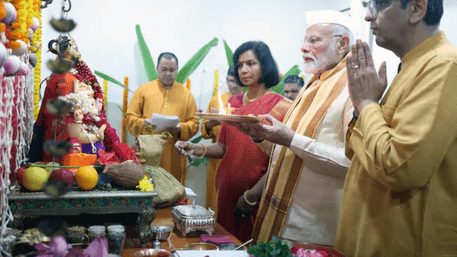 PM Modi Visit To Chief Justice For Ganesh Puja: ‘Only For Rituals, Not Court Cases’