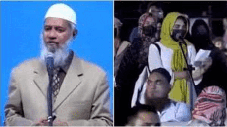 ‘Paedophilia In Islam’ An Heated Argument Between Zakir Naik And A Girl | Videos Goes Viral