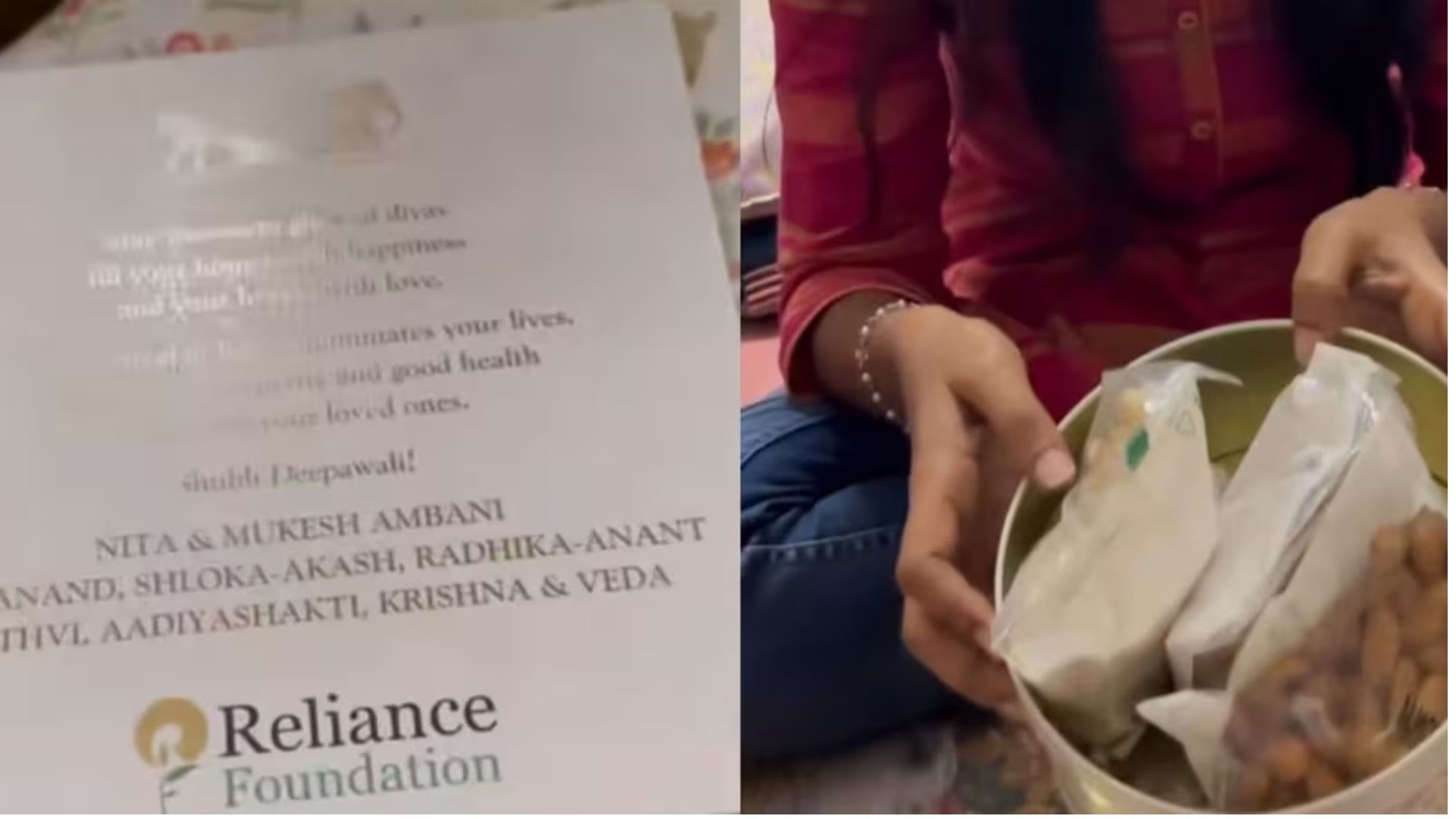 Ambanis Celebrate Diwali by Gifting Employees Nuts and Dry Fruits