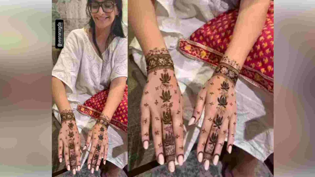Sonam Kapoor's Karwa Chauth Mehendi Sonam Kapoor's Karwa Chauth Mehendi