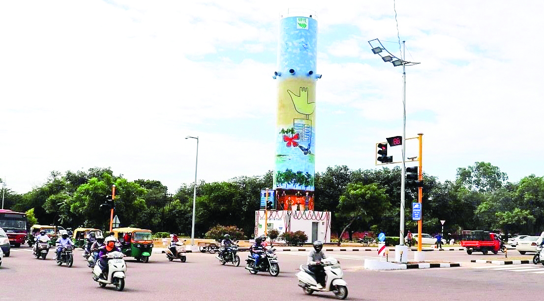 Chandigarh’s air pollution tower failed; T.S. Nautiyal urges public action