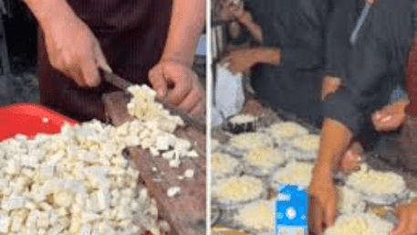VIDEO: ‘Cheese Anguri’ Surat Vendor’s Cheese Sabzi Of 10,000 Calories Goes Viral