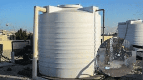 Water Tank Falls On Woman From Height Goes Viral | WATCH