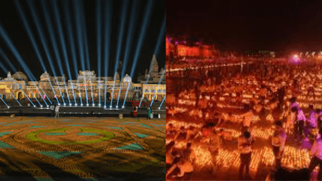 Witness 25 Lakhs Diyas And Breathtaking Tableaus Celebrate Ram Mandir’s | WATCH