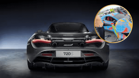 YouTuber’s Rs 1.7 Cr  McLaren Crash Caught Live: ‘Vroom To Doom’ | WATCH