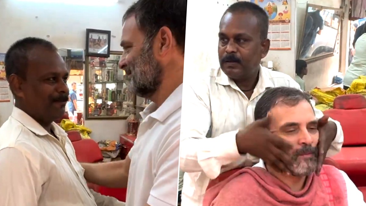 Kuch Nahi Bachta Hai!”: Rahul Gandhi’s Barber Visit Sparks Income Debate
