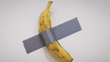 Taped Banana On The Wall, Sold For .2 Million In New York, Breaks Auction Records