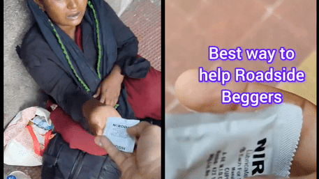 Doctor Gives ‘Condom To Lady Beggar’ With The Toddler: Best Way To Help? | WATCH