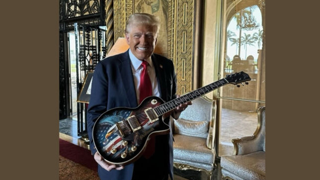 Donald Trump Launches ,000 Autographed Guitars Following Success of Bibles and Watches