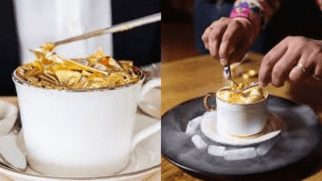 Gold In Your Chai? Dubai’s Indian Cafe Sells Gold Tea for Just…| WATCH