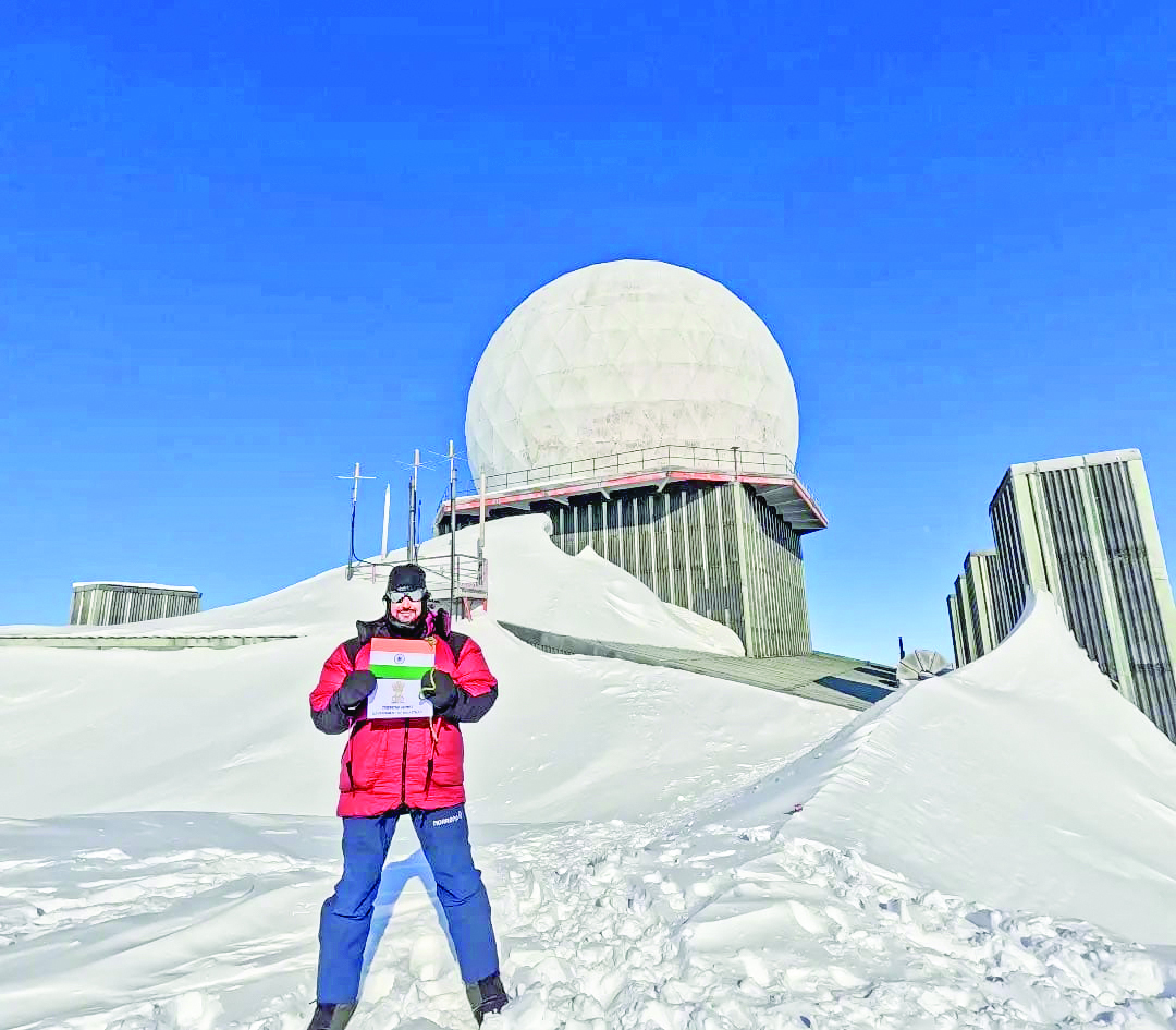 Neeraj Choudhary becomes first Indian to cross Greenland ice cap