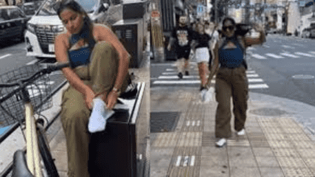 Japan The Cleanest City Of The World: Indian Woman Walks Through Its Street In White Socks | WATCH